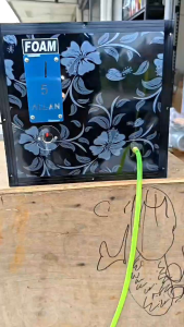 Foamwash VENDO machine with lights see variations(ready to use na po)