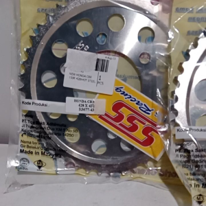 Gear gir belakang CB 150 R 6 baut gir 428-41T42T43T44T45T SSS
