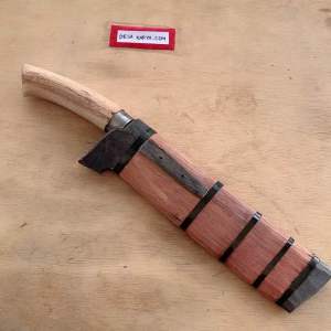 Golok bedog baja per asli Banten tebang kayu bambu golok murah