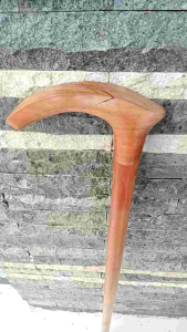 Tongkat Jalan Kayu Nogosari Nagasari Motif Pipih S42