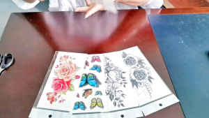 HB 180 Tatoo Tattoo Tatto Tato Temporer Temporary Tahan Lama 2-7 Hari Anti Air Motif Wanita Hantu Rambut Panjang