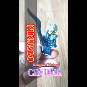 Đồ chơi xếp hình Ninjago Cinder nhân vật phản diện trong Dragons Rising 2 Minifigures