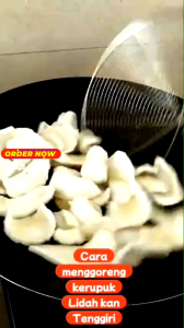 TERMURAH 500GR Kerupuk Lidah Ikan Tenggiri Mentah Krupuk Putih Enak Wangi Gurih Nagih