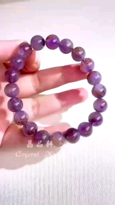 [MY🇲🇾 Ready Stock]💜✨10MM 紫钛晶手串 Purple Titanium Quartz Bracelet｜高频能量 ✦ 激发潜能 ✦ 情绪稳定 ✦ 灵性提升｜
