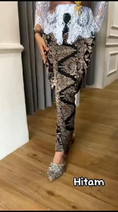 Kamen bordir premium full benang Cendana - Mahkota/rok Bali/Kamen Bali premium