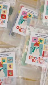 Kids Birthday Goodie Bag Christmas windbell Return Gifts Painting art kit