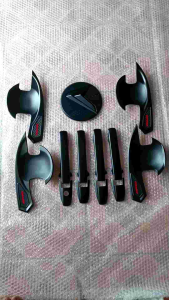 Paket Outer handle Tank Cover All New Brio Hitam Doff Fullset 2011- 2023