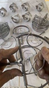 กับดัก 6นิ้ว โมพร้อมใช้ 1มัด10ตัว (สแตนแลส 100%) แข็งแรง ใช้งานได้ดีกว่า