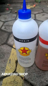 LEM BINTANG EPOXY HARDENER RESIN NB 1KG (LEM KAYU LEM 2 KOMPONEN LEM SUPER KUAT)