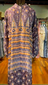 Zerina Dress Viscos by Dian Pelangi LIMITED EDITION Busana Muslim Baju Maxi Dress Gamis Abaya Gaun Outfit Busui Pesta Pernikahan Kondangan Casual Formal Wanita Hijaber Cantik Anggun Modis Modern Elegan Mewah Model Terbaru Motif Batik Cap Kekinian
