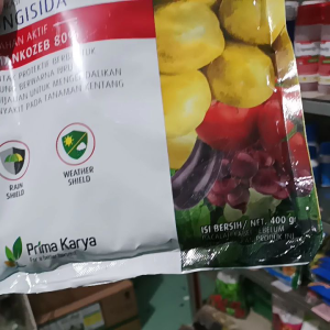 Prima Zeb 400gr | Mankozeb 80% untuk tanaman pencegah busuk daun & busuk buah