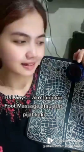 EMS Foot Massager Pad: Alat Pijat Kaki Akupuntur Kaki Elektrik