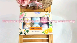 Dried Flowers Bath Bomb Gift Set 100g - 6 Pack - Beauty Personal Care Bath & Body Bath bombs
