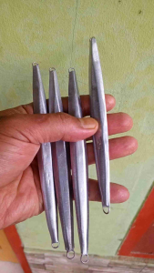 metal jig purukawa blank 100 gram panjang 16 cm