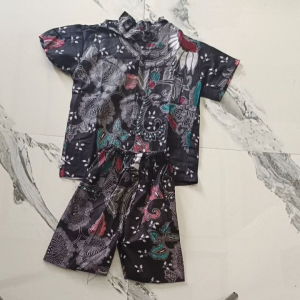 Baju Setelan Anak Batik Laki-Laki 0-2 Tahun