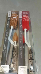 MOTHER-K SILICONE BRUSH 2 KINDS OF SETS ASSORTED