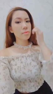 Annette Crystal Mermaid Necklace Kalung Kristal Kerang Shell Anyam Fairy Luxury Aesthetic Beaded