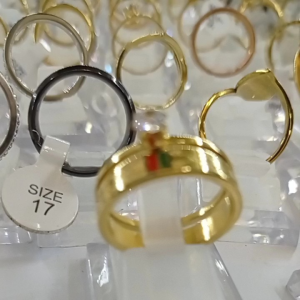 Cincin Titanium Tahan Luntur & Anti Karat