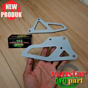 kupingan rangka segitiga rangka satria hiu lumba RGV RGX 2 tak DD cakram belakang sepasang