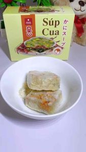 Súp Cua Asuzac - Súp Cua Khô - 3gói (8g/gói )