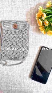 Tiddar Store-Dompet Rajut Untuk Handphone-Sovenir Pengantin-Kerajinan Tangan-Tas Rajut Nilon