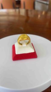 แหวนไมครอน ทรงโบราณ งานชุบเหมือนทอง เฮงดีจิวเวลรี่