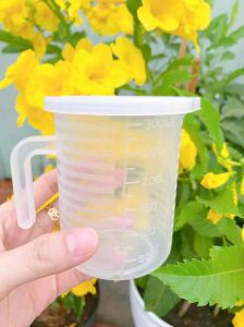 Ca đong định lượng pha chế dung tích 100ml - 250ml - 500ml -1000ml đẹp dày dặn có quai có nắp tiện dụng - gia dụng Nari