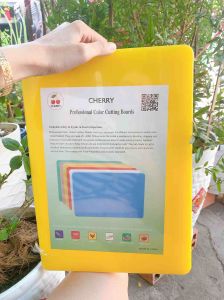Thớt nhựa Cherry Thớt nhựa công nghiệp chịu nhiệt đủ màu cao cấp tiện lợi - gia dụng NARI