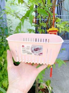 Giỏ rổ dán tường nhà bếp nhà tắm treo vật dụng bàn chải bông tắm  nhà bếp tiện dụng - gia dụng Nari