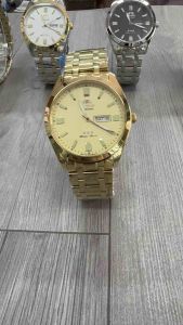 Đồng hồ nam 2 lịch kính saphire dây vỏ thép không gỉ chống nước bảo hành 06 tháng