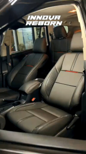 sarung cover jok mobil innova reborn G 2018 full set jok depan sampai belakang