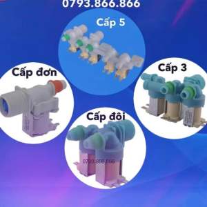 Van cấp nước máy giặt Samsung (1-2-3-5) chính hãng - Van điện từ máy giặt Samsung