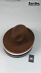 Mũ Phớt Nam Nỉ Nón Fedora Cổ Điển MP068 Vành Rộng 7CM