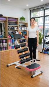 Máy tập gập bụng đa năng cao cấp SKY Sức Khỏe Vàng | - Bảo hành 12 tháng | - Khung thép chắc chắn | - Đệm dày 80mm | Phù hợp nhiều đối tượng - Gập gọn để bảo quản
