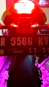 Paket Lengkap Lampu Plat Nomor Kedip Pesawat LED 1 Mata Jumbo & Lampu Kedip Variasi Motor Mobil