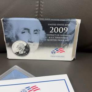 United States Mint 2009 District of Columbia & U.S. Territories Quarters Proof Set