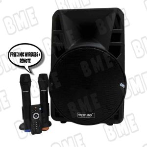 SPEAKER PORTABLE WIRELESS MEETING AIWA 112LVF 12 INCI