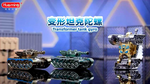 Đồ chơi con quay xe tăng biến hình Robot đồ chơi Spinner