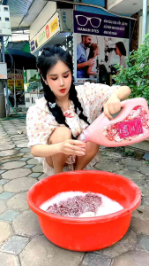 Nước giặt xả sinh học enzym LUXURY MINMINCARE. compo 2 can tặng 1 chai nước lau sàn 1000ml