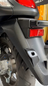 Striping Sticker Carbon3D Pelindung Spakboard Belakang Beat Deluxe 2020/2023