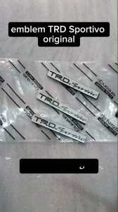 Desain Sportivo: Mengenal Emblem Logo TRD Sportivo Plat ORI