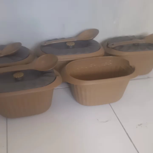 SET BASI OSCAR 10 pcs+10 IRUS tempat wadah sayur oval oscar bonus centong