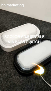 IWACHI 24W LED BULK HEAD WALL LAMP WITH 3 COLOR CCT CEILING LAMP WEATHER PROOF