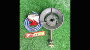 ชุดเตาฟู่เคบี8 ท่อสั้น Gmax (ครบชุด) เตาKB8 สั้น เตาแม่ค้า เคบี8 เตาเร่ง หัวแก๊สแรงสูง เตาแก๊ส