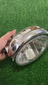 Kedok Reflektor Lampu Bulat Depan Kawasaki Ninja & Daymaker Lampu Bulat