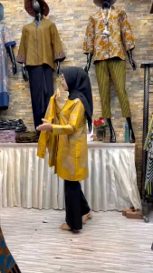 BATIK TUNIK COUPLE | BATIK TUNIK MODERN | BATIK TUNIK KATUN SOLO FULL LAPISAN FURING TRIKOT
