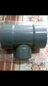 Tê giảm 140 xuống phi 90 nhựa uPVC thương hiệu S-T