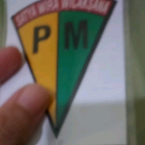 ALFATIH ARMY 2 PCS Stiker PM Polisi Militer Kecil Timbul Motor