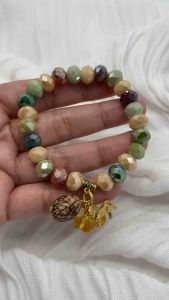 2026 Charms with Buto ng Sinukuan/21k Gold Plated Horse/Money Bar Jade/Mantra Bracelet
