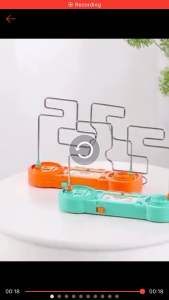Electric dont buzz the wire game Bump Maze Toy Mainan Reliable Classic Tabletop Puzzle Game